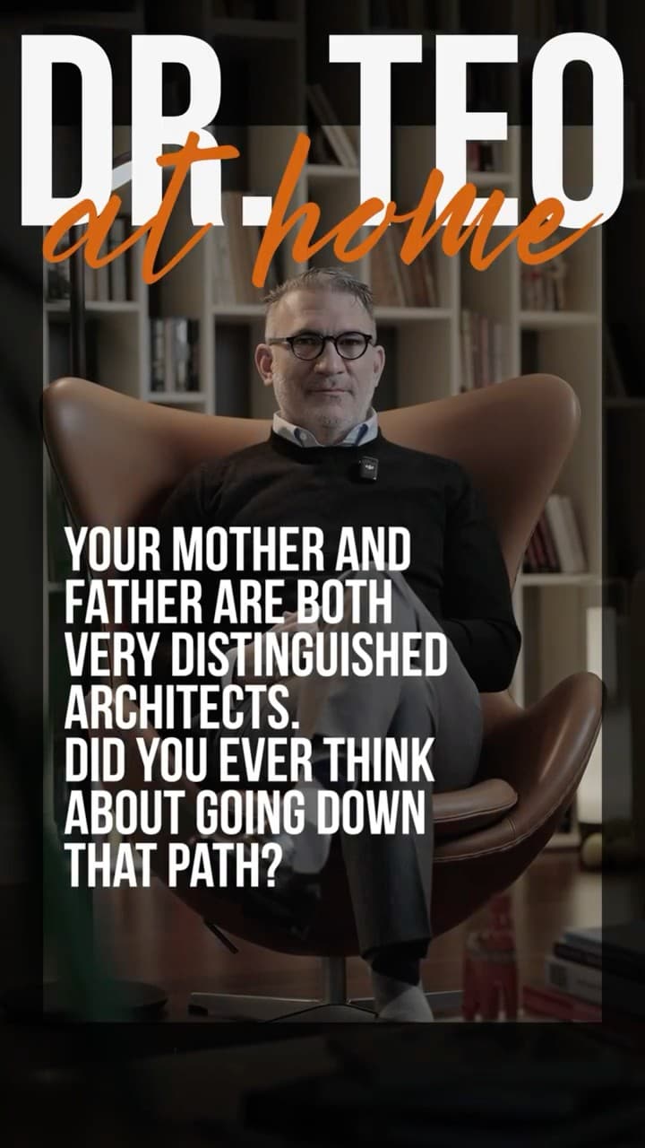 Your parents are both very distinguished architects. Did you ever think about going down that path?